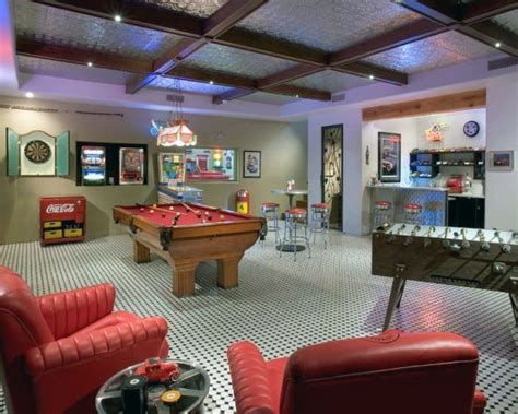 60 Basement Man Cave Design Ideas For Men - Manly Home Interiors