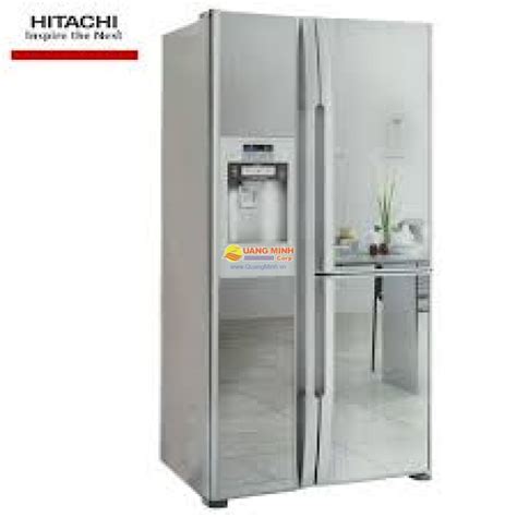 Tủ lạnh 3 cánh Hitachi 600L màu bạc thủy tinh R-M700PGV2GS