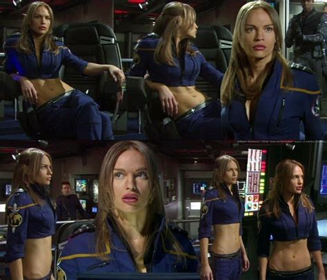 Jolene Blaylock as "Mirror Universe T'pol" on Star Trek Enterprise | Star trek enterprise, Star ...