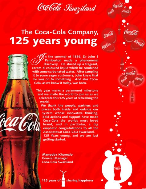 😎 Vision and mission statement of coca cola company. Our Mission ...