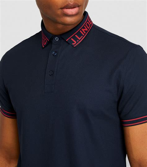 J Lindeberg Logo Polo Shirt | Harrods US