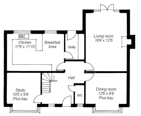 Harvester Homes :: Floor Plans :: Tudor House