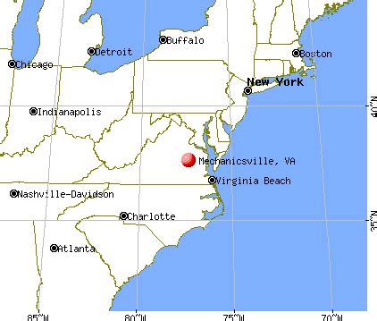 Mechanicsville, Virginia (VA 23111, 23116) profile: population, maps, real estate, averages ...