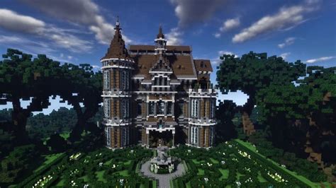 Victorian Villas | Minecraft Minecraft Villa, Minecraft Mansion ...