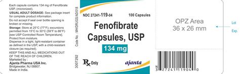 NDC 27241-120 Fenofibrate Fenofibrate