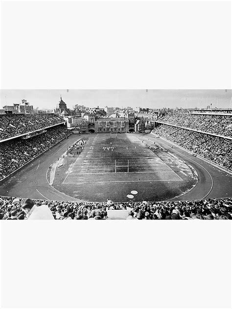 Póster «Franklin Field, Penn Quakers, Philadelphia Football Stadium, Vintage College Football ...