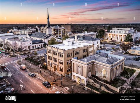 Athens, Georgia, USA downtown cityscape Stock Photo - Alamy