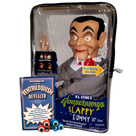 Goosebumps Slappy the Dummy Doll Plus Bonus Bundle (Non-Glowing Eyes ...