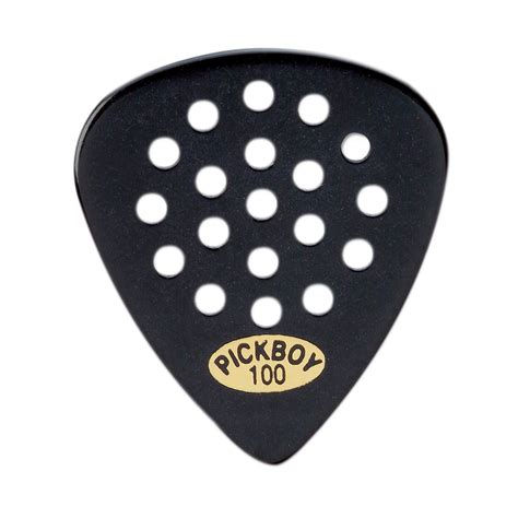 Pick Boy Pos-a-Grip Black Jazz Guitar Picks (10-pack) 1.0 mm | Musician ...