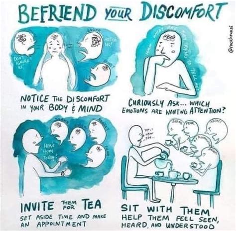 Befriending our discomfort 🌿 : r/SelfCareQuotes