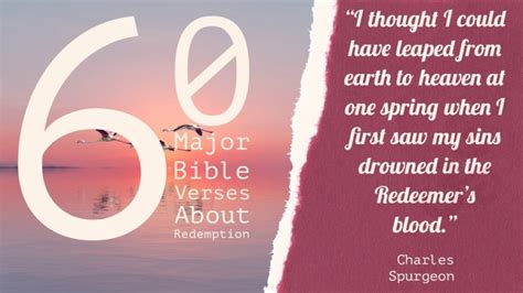 60 Major Bible Verses About Redemption Through Jesus