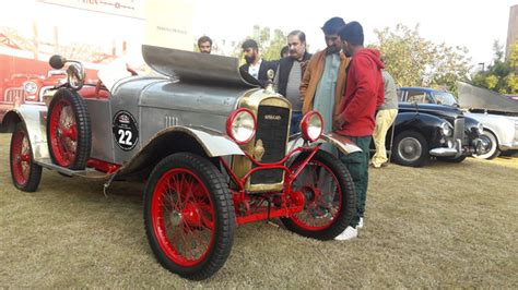 Vintage car owners on a drive to promote a softer image of Pakistan ...