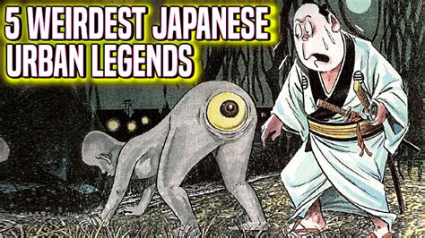 5 WEIRDEST Japanese Urban Legends - YouTube