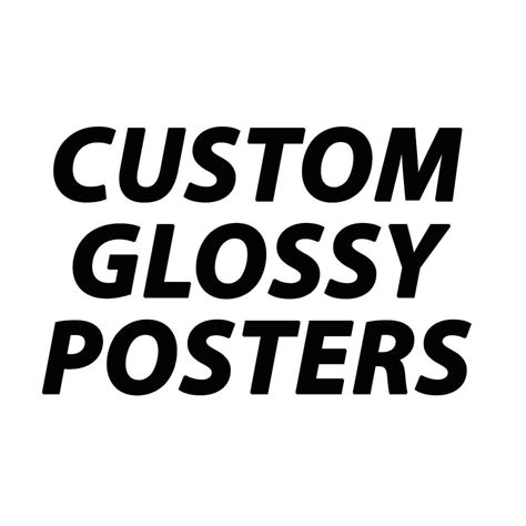 Custom Gloss Posters From Your Photos or Artwork | Wallhogs