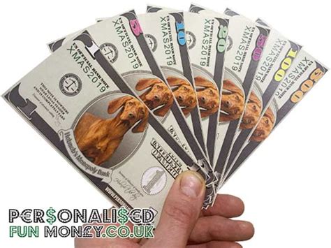 Personalised Board Game Money - Personalisedfunmoney