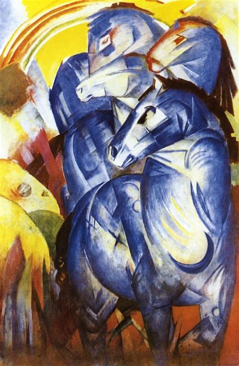 217 best 200 Greatest Franz Marc Paintings images on Pinterest | Franz marc, Oil on canvas and ...