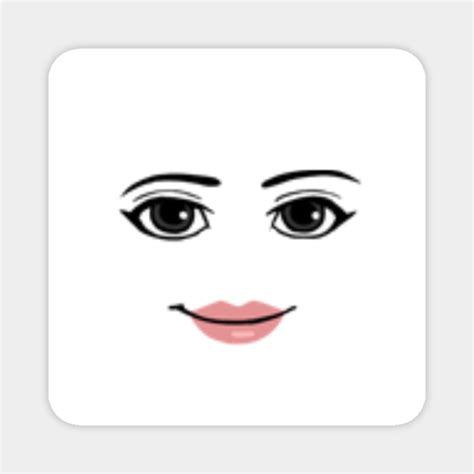 Roblox Girl Face - Roblox - Magnet | TeePublic