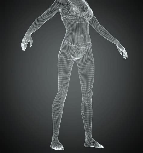 3D Base Female Character Model - TurboSquid 1658822