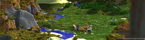 Minecraft Dual Screen Wallpapers - Top Free Minecraft Dual Screen ...