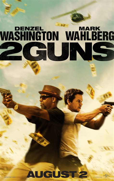 Denzel Washington and Mark Wahlberg Star In New Movie "2 GUNS" [Trailer]