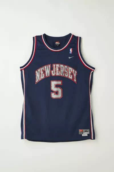 Vintage New Jersey Nets #5 Jersey | Urban Outfitters