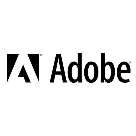 Adobe Logo Black and White (3) – Brands Logos