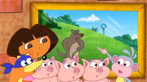 Dora the Explorer - 5x12 - Dora Saves the Three Little Piggies [Best Moment Plus ] - YouTube