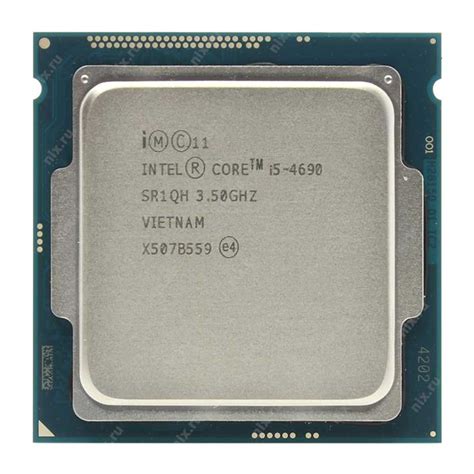 CPU Intel Core i5-4690 (3.5GHz turbo up to 3.9GHz, 4 nhân 4 luồng, 6MB Cache, 84W) - Socket ...