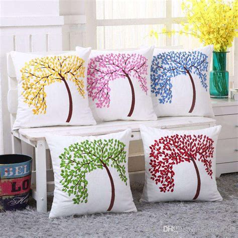 Custom Embroidered Pillows | Hand Embroidery Pillow Cover Dubai