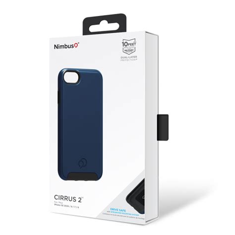 Nimbus9 Cirrus 2 Case for Apple iPhone SE (2020) 6 7 8 - Midnight Blue ...