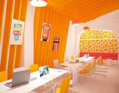 Student Lounge Design | Behance