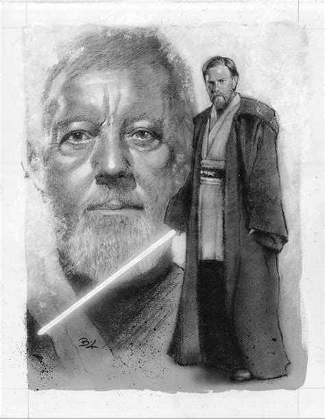 Ben Kenobi - Now and Then by Ethrendil.deviantart.com Star Wars Art, Star Trek, Science Fiction ...