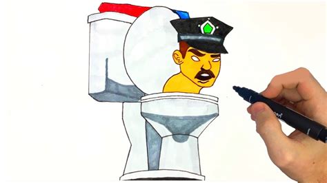 Drawing Skibidi Toilet Policemen - YouTube