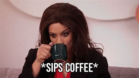 Sip-coffee GIFs - Get the best GIF on GIPHY