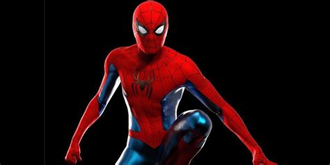 No Way Home Official Art: New Look At Tom Holland's Red & Blue Spider ...