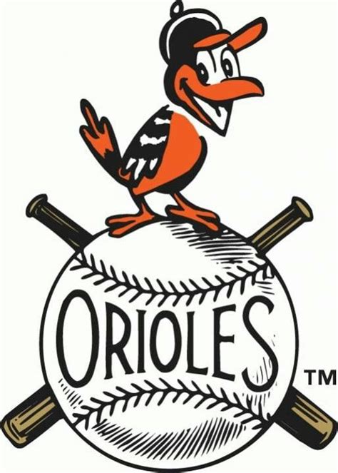 vintage baltimore orioles logo. baseball. | Orioles logo, Orioles ...