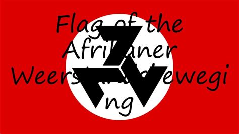 How to pronounce Flag of the Afrikaner Weerstandsbeweging in Dutch ...