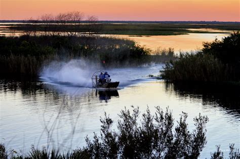 Airboat Lake Okeechobee Sunset | TravelFoodDrink.com