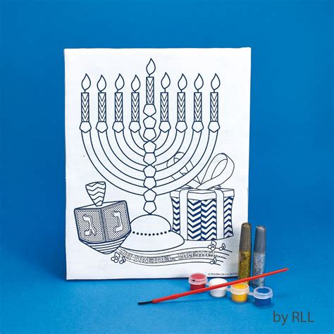 Chanukah Canvas Art Kit