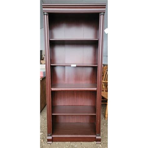 Cherry Wood Bookcase - Beck Auctions Inc.