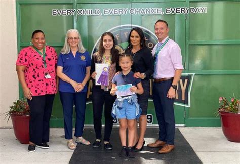 Rotary Club of Kissimmee West Announces 7th Annual Student Art Contest Winners