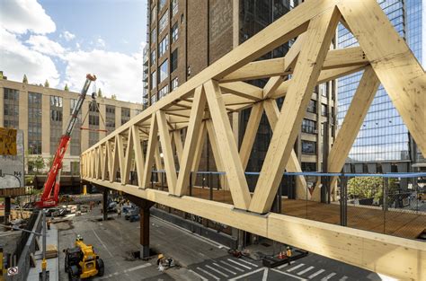 Moynihan Connector Timber Bridge - Think Wood