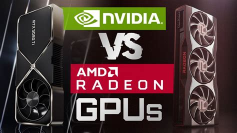 Nvidia GeForce vs AMD Radeon GPUs in 2023 (Benchmarks & Comparison)