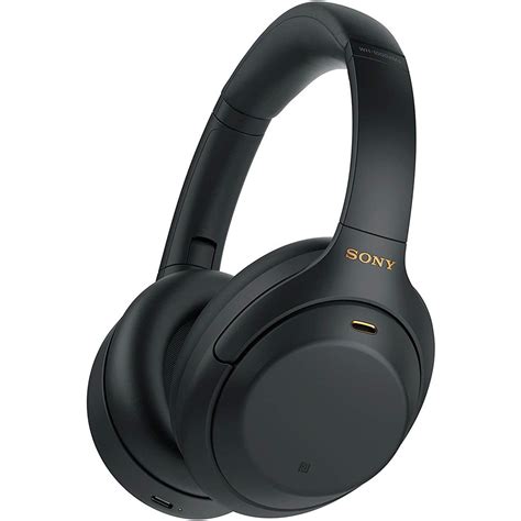 Sony WH-1000XM4 Wireless Noise Canceling Overhead Headphone Black