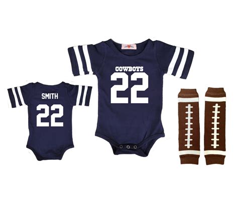 Dallas Cowboys Baby Onesie Emmitt Smith Jersey Bodysuit Set - Other ...