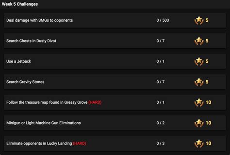 Fortnite Battle Royale Season 4 Week 5 Challenges Leaked Online - Dexerto