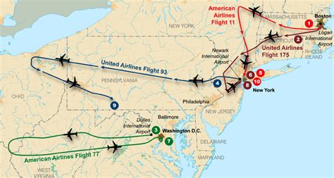 File:Flight paths of hijacked planes-September 11 attacks.jpg - Wikipedia