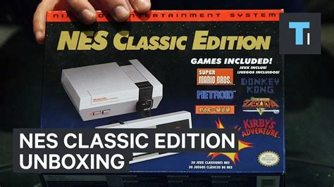 NES Classic Edition unboxing - YouTube