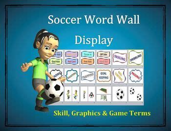 PE Word Wall Display Boards- 7 Pack, Team Sport Super Bundle | Word wall displays, Word wall ...