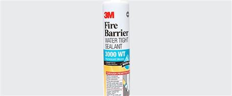 3M™ Fire Barrier Sealants: CP25WB+, IC 15WB+, Duct Wrap